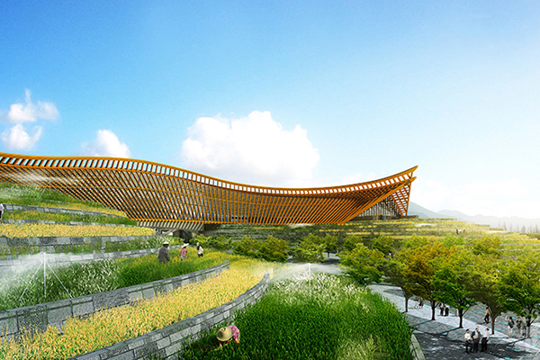 北京世园会进入全面布展阶段