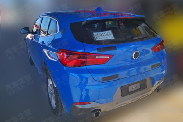 华晨宝马X2谍照曝光