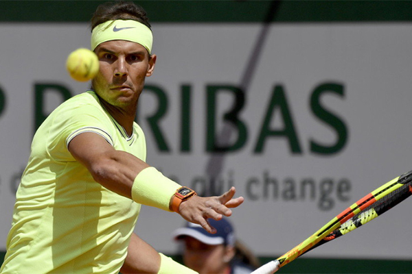 纳达尔晋级八强 法网90胜历史第1人!